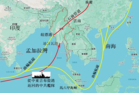 沈舟：孟加拉湾之争中共海军不可能的任务| 缅甸| 石油| 航母| 大纪元