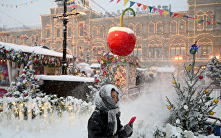 莫斯科创纪录大雪 西伯利亚气温骤降至-50°C