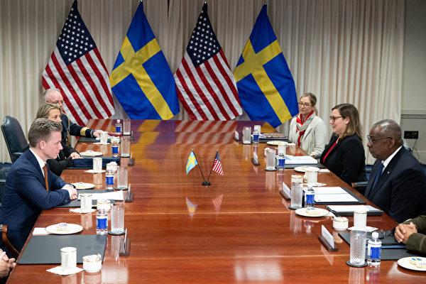 美國與瑞典簽國防合作協議 允許美軍部署瑞典