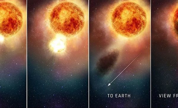 獨一無二日食奇觀將上演 小行星飛掠紅超巨星