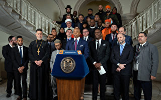 纽约市长召集信仰领袖 呼吁纽约人和平共处