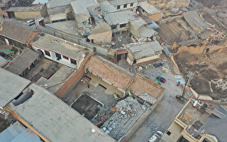 甘肅地震後 鄰省鄉村現砂湧現象 泥漿高3米