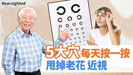 5大穴每天按一按 甩掉老花、近视