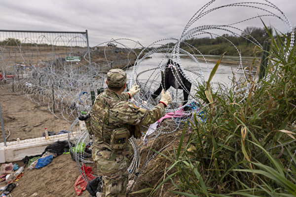 应对移民危机 田纳西国民警卫队援助德州边境