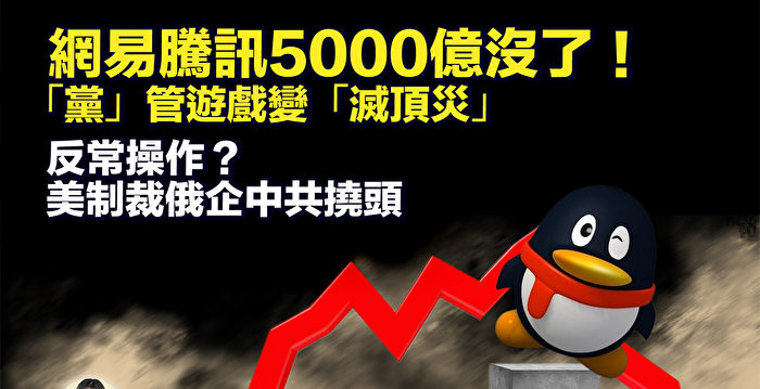 【新唐人快报】党管游戏 网易腾讯5000亿蒸发