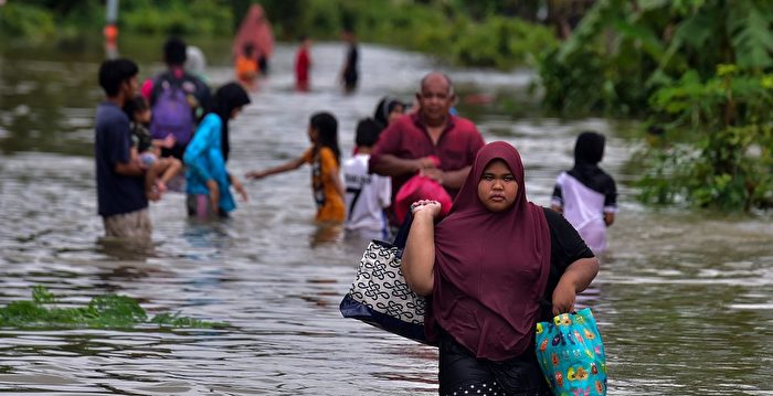 泰国洪水酿6死 逾7万户家庭受影响