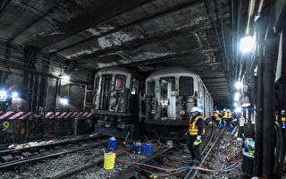 纽约1号地铁追撞事故 指向人为破坏