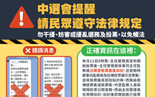 投票日可錄影？ 台灣中選會：干擾選舉恐觸法