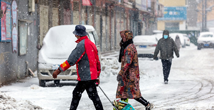 河南郑州气象预报图“全黑” 降雪量或破极值