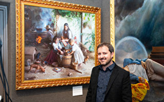 農村生活寫實呈現 巴西畫家《洗澡時間》獲銅獎