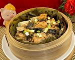 【梁厨美食】豉汁蒸三文鱼骨豆腐～老粤菜经典味
