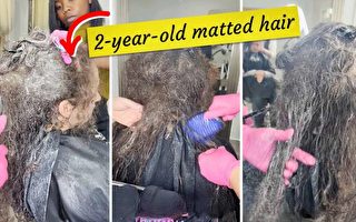女子在沙龍花十小時梳理打結頭髮 甩兩年困擾
