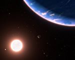 NASA发现小型系外行星的大气层有水蒸气