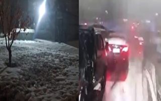 河南全省大雪满天飞 交通停运景区关闭
