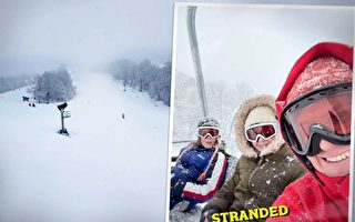 被困暴風雪 一家人在滑雪店過夜的故事