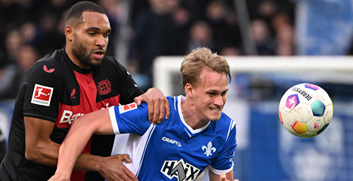 德甲：勒沃库森击败“副班长”2分优势领跑