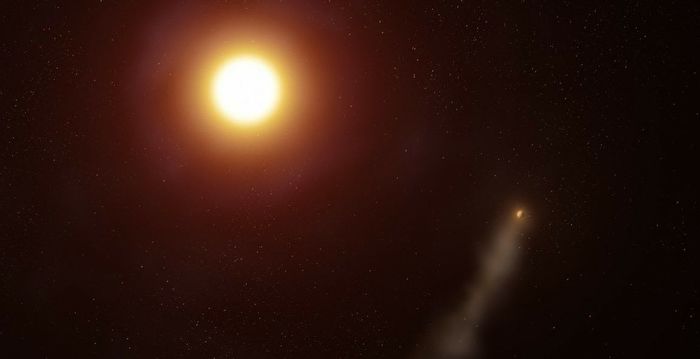 Astronomers Discover Exoplanet WASP-69b With 350,000-Mile-Long Tail Orbiting Its Parent Star