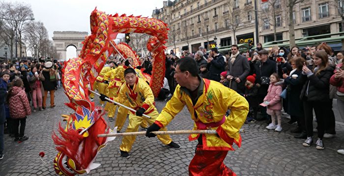 组图：中国新年到 世界多国张灯结彩迎龙年