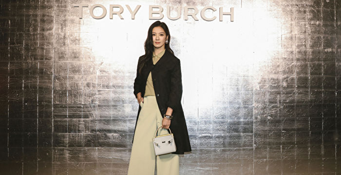 Kelly Lin Attends Tory Burch Fashion Show in New York and Talks About Her Latest Works