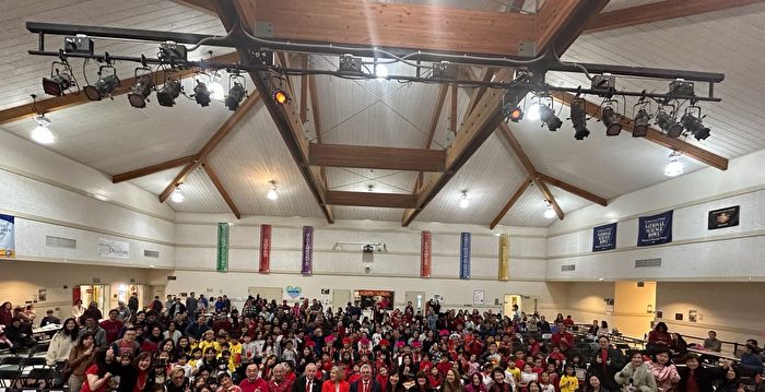 东湾湾谷中文学校举办盛大新春联欢活动