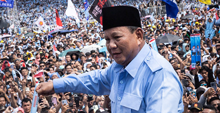 印尼大选非官方计票 普拉博沃得票率近6成