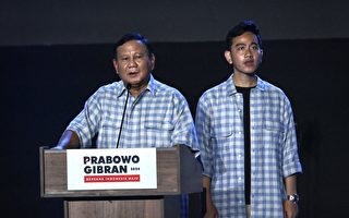 印尼大選快速計票 防長普拉博沃宣布獲勝