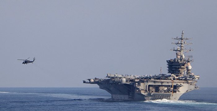 战机不断升空 美航母与胡塞武装正面交锋