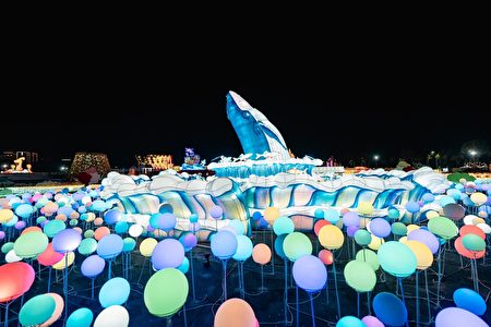 2024臺灣燈會高鐵燈區將於2月24日至3月10日在臺南登場，圖為「美麗之島」主題燈。