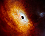 天文学家发现增长最快黑洞 每天吞一个太阳