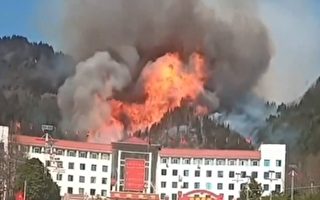 視頻：貴州多地山火釀死傷 政府後山也著火