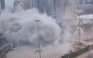 大連國際會展中心拆除時坍塌致4死 消息被封鎖