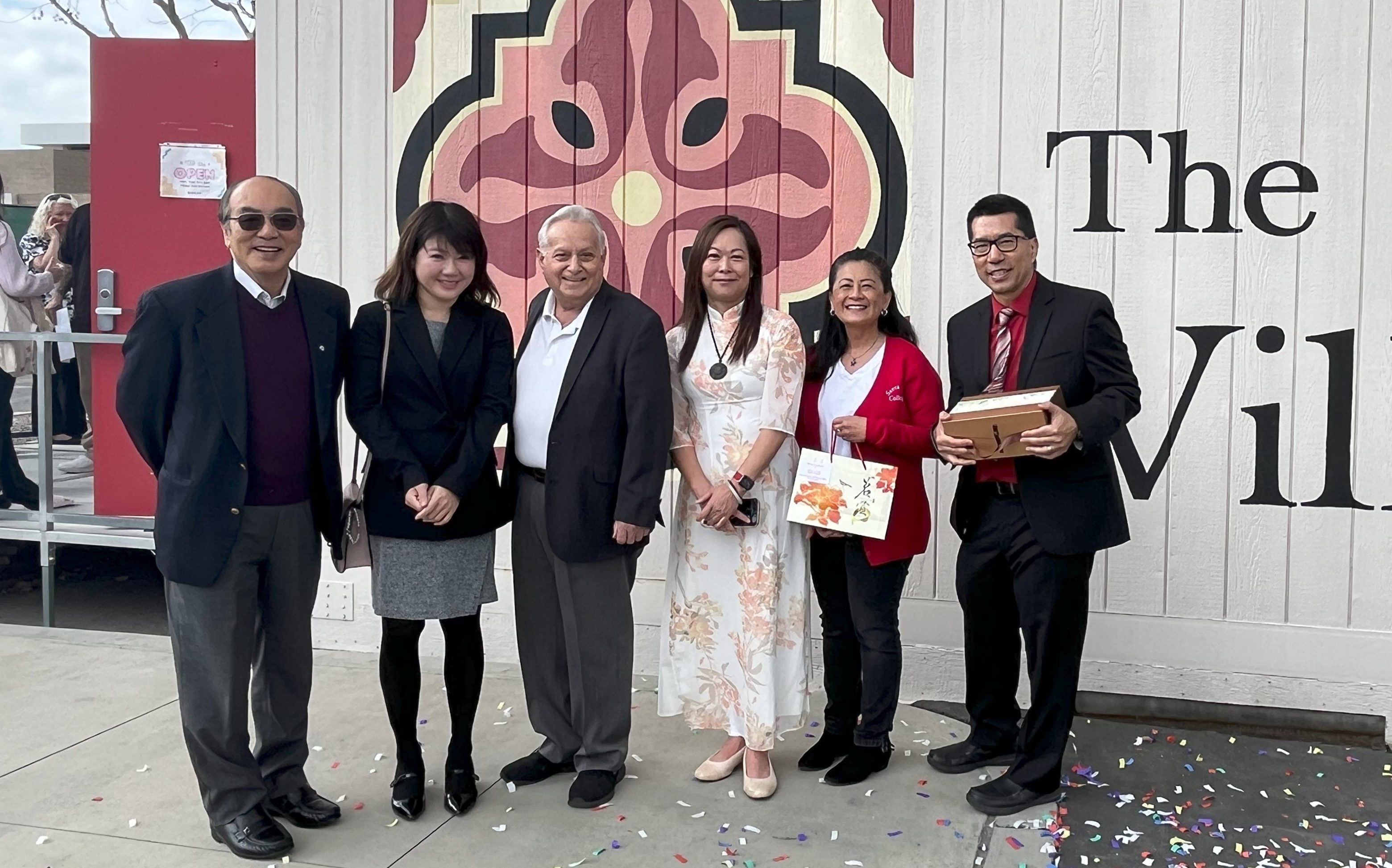 橙县圣塔安那学院亚裔中心开幕 台湾走进主流校园