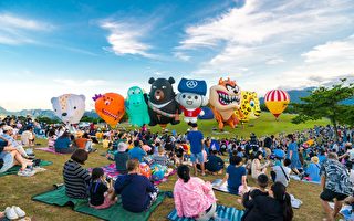 台東國際熱氣球嘉年華 光雕音樂會週週舉辦
