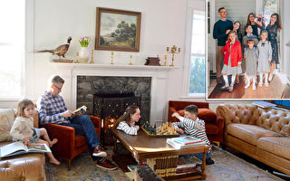 回歸傳統 八孩父母為全家打造「無科技書房」