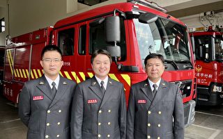提升救災指揮量能 竹市消防局增2名副大隊長