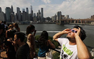 安全觀看日全食 紐約州免費限量發送護目眼鏡
