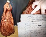 女士购买古董连衣裙 发现内藏19世纪密码条