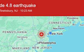 【更新】新澤西發生4.8級地震 紐約有震感