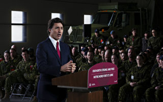 加拿大宣布未来5年国防支出增80亿加元