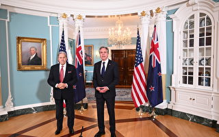 聚焦中共威脅 美國與新西蘭承諾加強關係