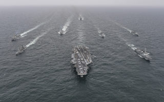 威慑朝鲜 美日韩再举行海上联合军演