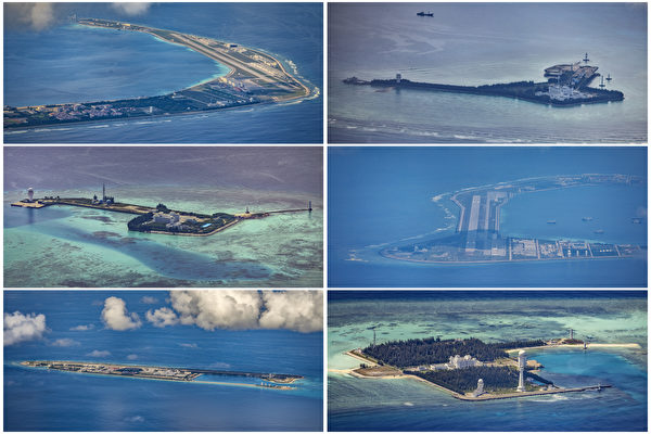 中共在南海向菲律宾政府巡逻机发射照明弹