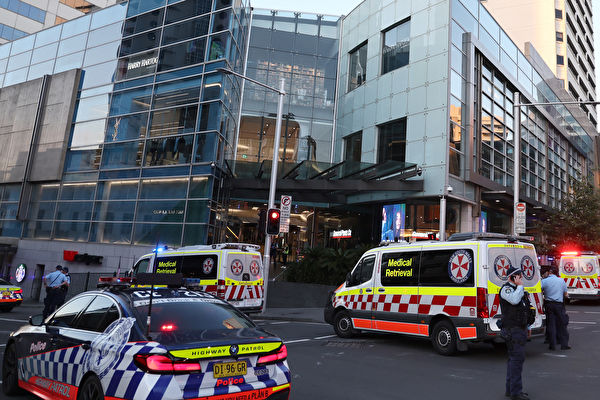悉尼商场爆持刀伤人案酿5死 嫌犯被击毙
