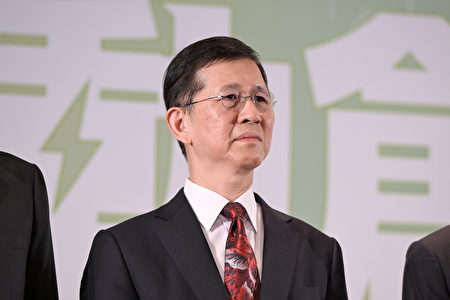 2024年4月16日，準閣揆卓榮泰舉行新任內閣人事第三場發布會。圖為內定數位發展部長黃彥男。