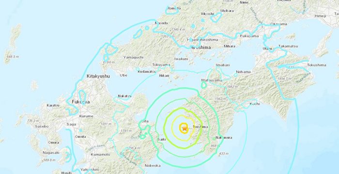日本南部发生6.4级地震 未发海啸警报