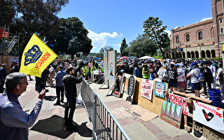 美國大學反猶示威持續 加大LA分校爆發衝突