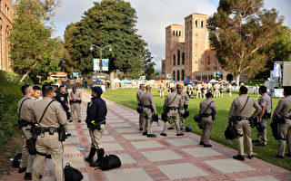 UCLA校園抗議深夜現暴力 致課程取消