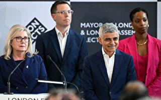 英国伦敦市长获得第三次连任