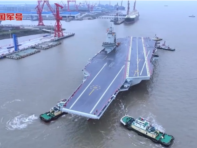 相似象　第十二号 分析：中共急造福建号破绽多或遭反制| 蓝水海军| 电磁弹射| 核动力航母