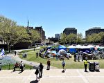 哈佛要求露营抗议者解散 MIT清场失败